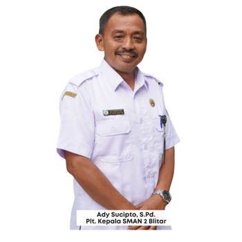 Plt. Kepala SMA Negeri 2 Blitar - Ady Sucipto, S.Pd.